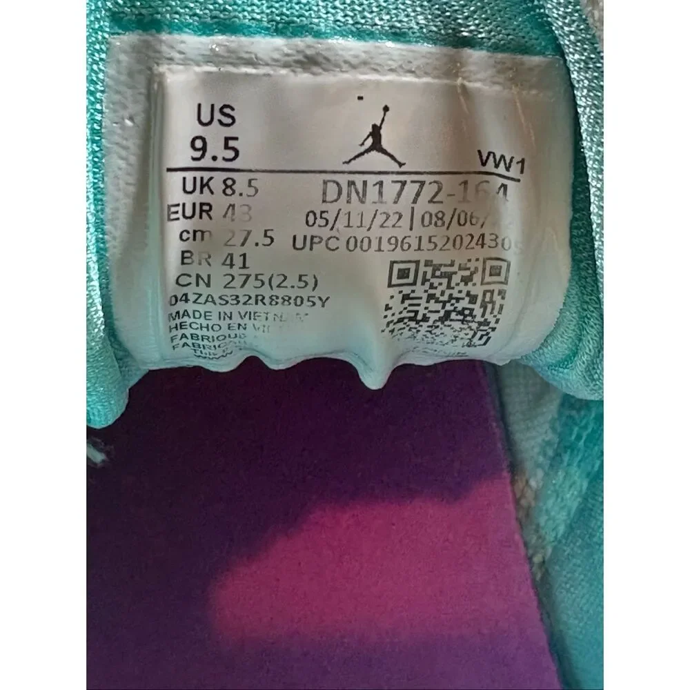 Jordan Luka 1 Men's Size 9.5 White Pink Teal Orange Basketball Shoes DN1772-164